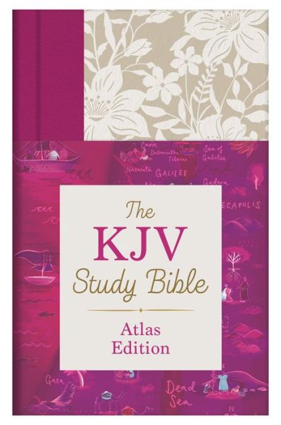 Cover for Christopher D Hudson · The KJV Study Bible: Atlas Edition [feminine] (Hardcover Book) (2020)