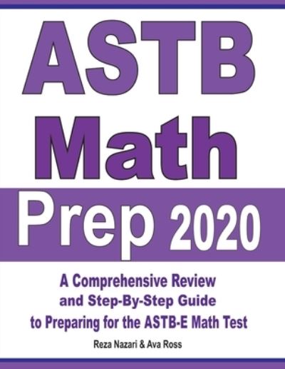 Cover for Ava Ross · ASTB Math Prep 2020 (Paperback Book) (2020)