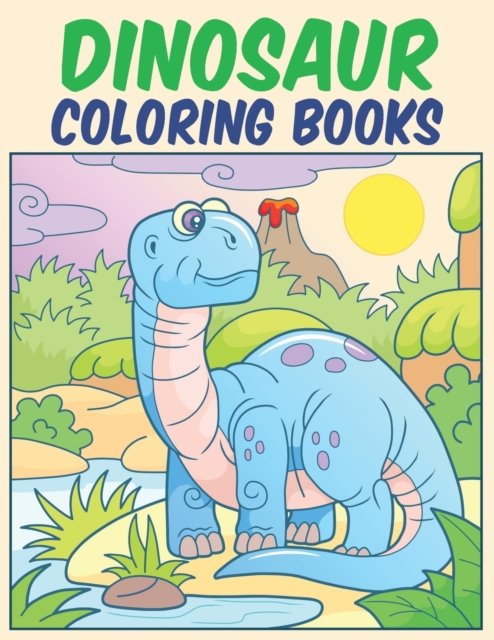 Cover for Bairn Chummy · Dinosaur Coloring Books (Paperback Bog) (2020)