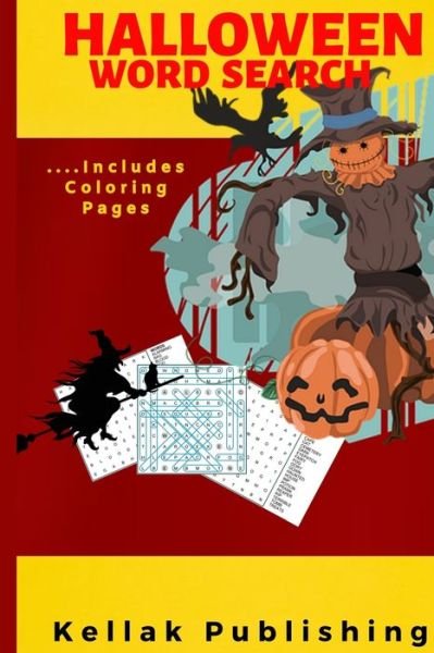 Cover for Kellak Publishing · Halloween Word Search (Paperback Book) (2019)