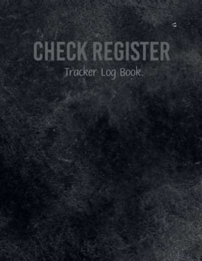 Cover for Jk Roberts · Check Register Tracker Log Book. (Paperback Book) (2019)