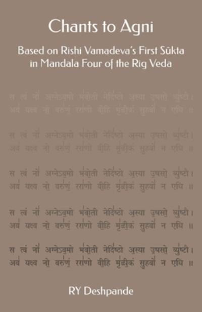 Cover for Ry Deshpande · Chants to Agni (Paperback Bog) (2019)