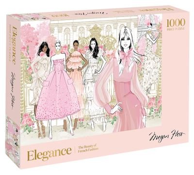 Cover for Megan Hess · Elegance: 1000-Piece Puzzle: The Beauty of French Fashion (GAME) (2021)