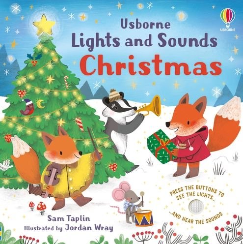 Cover for Sam Taplin · Lights and Sounds Christmas - Lights and Sounds Books (Board book) (2022)