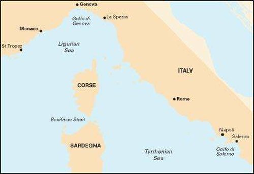Cover for Imray · Imray Chart M40: Ligurian and Tyrrhenian Sea (Landkarten) (2014)