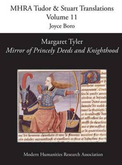 Cover for Joyce Boro · Margaret Tyler, 'mirror of Princely Deeds and Knighthood' (Hardcover Book) (2014)