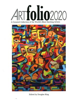 Cover for ARTfolio2020: A Curated Collection of the World's Most Exciting Artists (Hardcover Book) (2021)