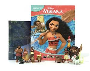 Cover for Phidal Publishing Inc. · Moana Busy Book (Board book) (2020)