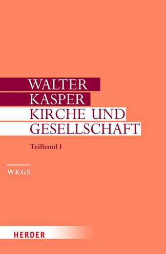 Cover for Kasper · Kirche und Gesellschaft (Book) (2019)