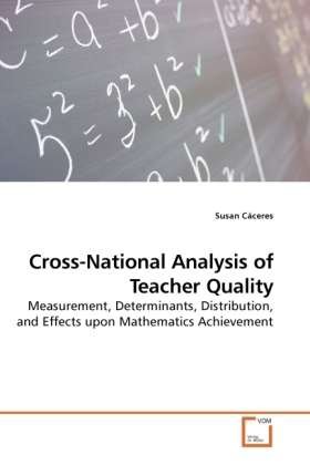 Cover for Cáceres · Cross-National Analysis of Teac (Bog)