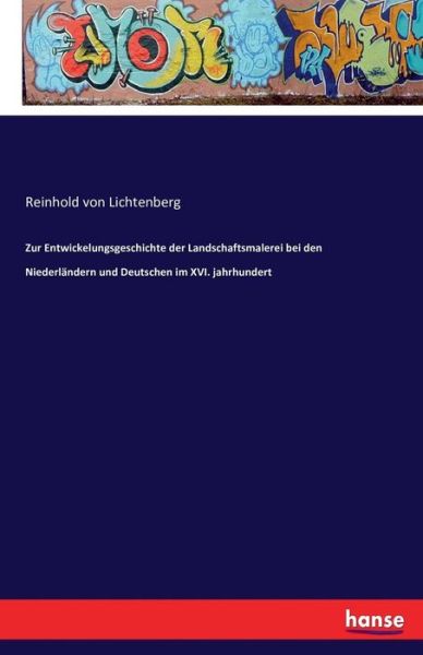 Cover for Lichtenberg · Zur Entwickelungsgeschichte (Buch) (2016)