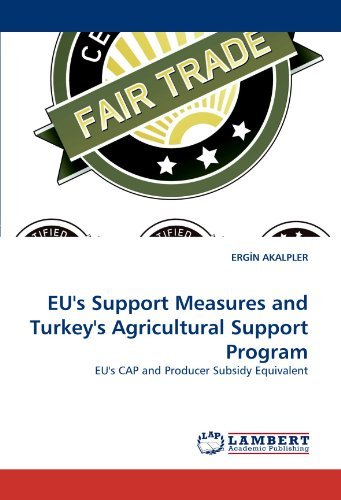 Cover for Ergin Akalpler · Eu's Support Measures and Turkey's Agricultural Support Program: Eu's Cap and Producer Subsidy Equivalent (Paperback Bog) (2010)