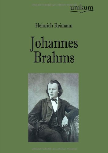 Cover for Heinrich Reimann · Johannes Brahms (Taschenbuch) [German edition] (2012)