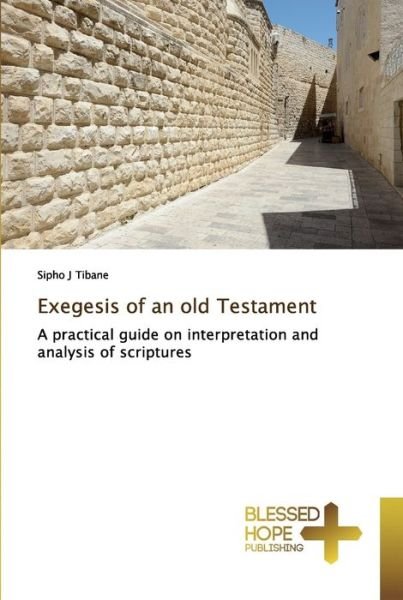 Cover for Sipho J Tibane · Exegesis of an old Testament (Taschenbuch) (2019)