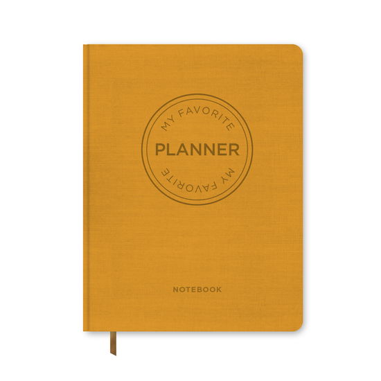 Cover for Forlaget Aronsen · MY FAVORITE PLANNER by ARONSEN: MY FAVORITE PLANNER Notebook / Karry Gul (Inbunden Bok) [1:a utgåva] (2021)