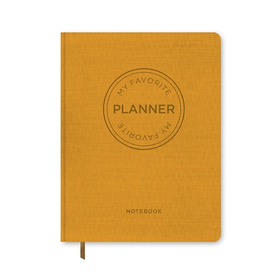 Cover for Forlaget Aronsen · MY FAVORITE PLANNER by ARONSEN: MY FAVORITE PLANNER Notebook / Karry Gul (Hardcover Book) [1. Painos] (2021)