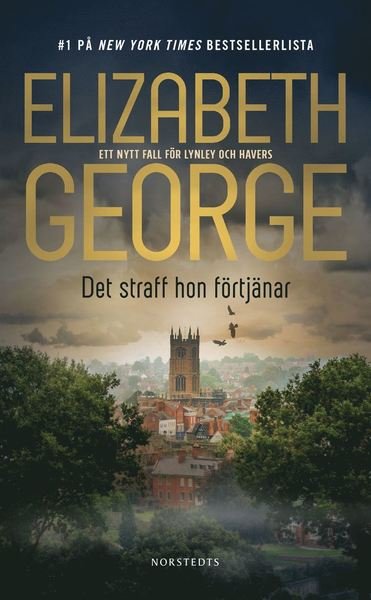 Cover for Elizabeth George · Thomas Lynley och Barbara Havers: Det straff hon förtjänar (Paperback Bog) (2019)