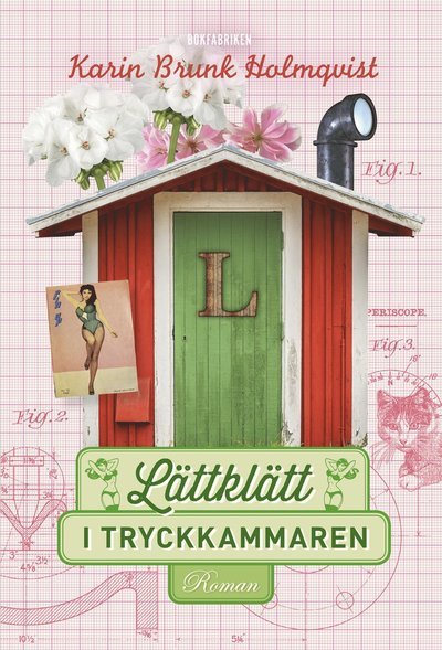 Cover for Karin Brunk Holmqvist · Lättklätt i Tryckkammaren (Inbunden Bok) (2020)