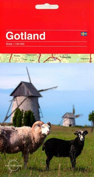 Cover for Kartförlaget · Gotland : skala 1:100 000 (Inbunden Bok) (2022)