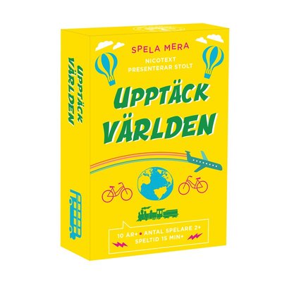 Cover for Spela mera: Upptäck världen (Book) (2023)