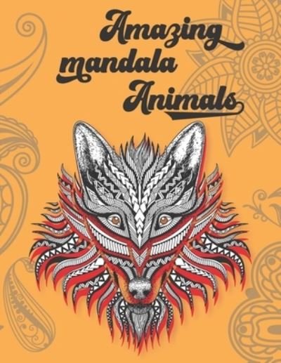 Cover for Ao Coloring Books · Amazing mandala Animals (Pocketbok) (2020)