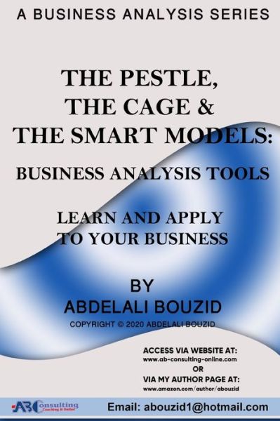 Cover for Abdelali Bouzid · The PESTLE Model &amp; The CAGE Framework (Paperback Book) (2020)