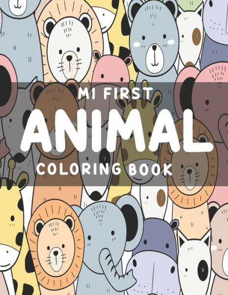 Cover for Artrd Rozarm · Mi First Animal Coloring Book (Paperback Bog) (2020)