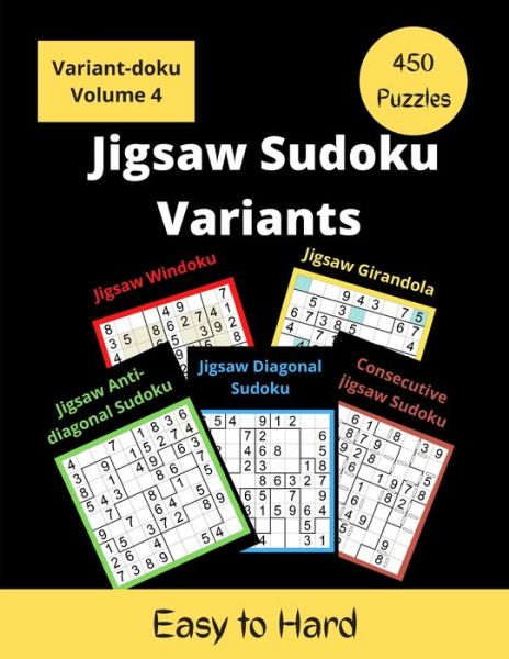 Cover for Somatomint · Jigsaw Sudoku Variants (Paperback Book) (2020)