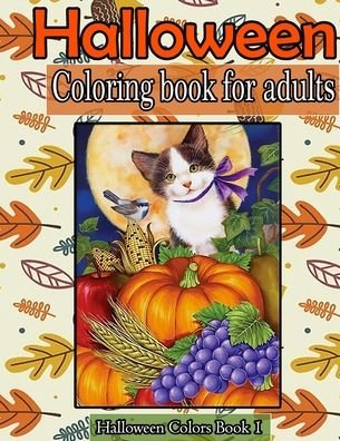 Cover for Michael Peterson · Halloween coloring book for adults (Taschenbuch) (2020)
