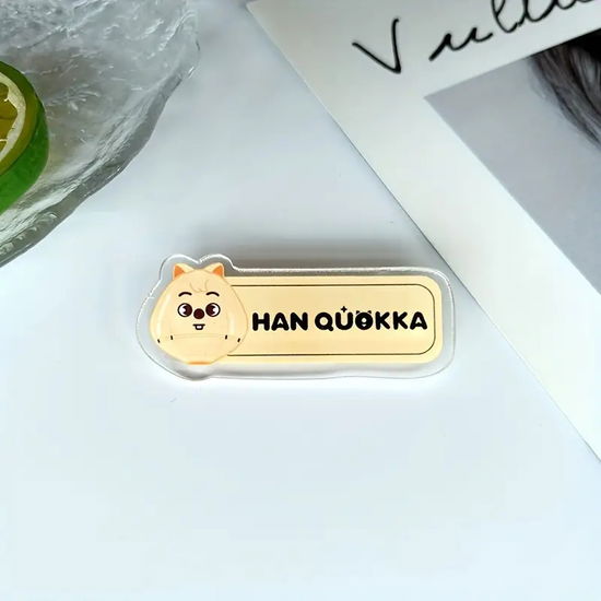 Han Quokka Acrylic Badge - Stray Kids - Fanituote -  - 9951171096167 - torstai 18. tammikuuta 2024