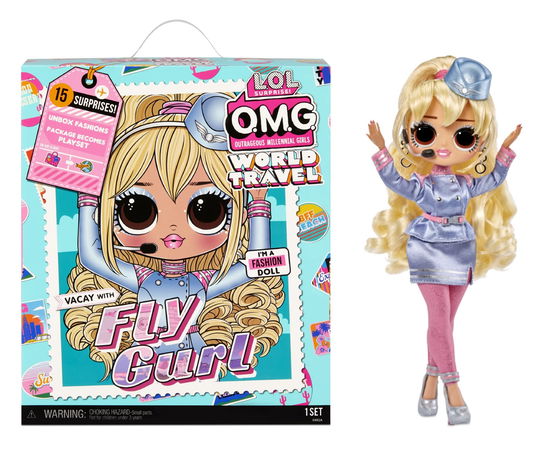 L.O.L. Surprise - OMG Travel Doll - Fly Gurl - Mga - Merchandise - MGA - 0035051579168 - 