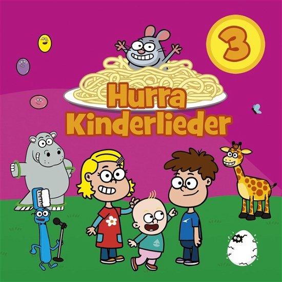 Hurra Kinderlieder 3 - Hurra Kinderlieder - Musiikki - KARUSSELL - 0602455753168 - perjantai 26. toukokuuta 2023