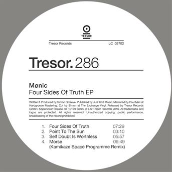 Four Sides Of Truth - Monic - Music - TRESOR - 0666017304168 - May 13, 2016