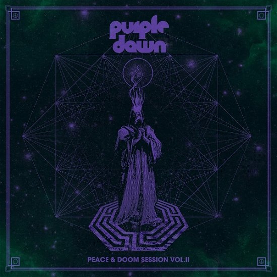 Cover for Purple Dawn · Peace &amp; Doom Session Vol.2 (Transparent Green Vinyl ) (LP) (2022)