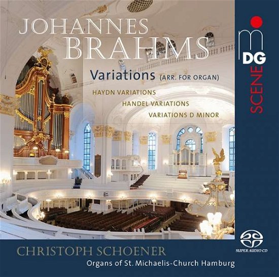Cover for Christoph Schoener · Haydn variationer op.56 / Haydn variationer op.24 / Variationer op.18 (SACD) (2018)