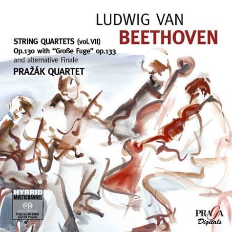 Cover for Beethoven · Ludwig Van Beethoven - Quartetto Prazak - Quartetto N.16 Op.130 (Vol.7) La Grande Fuga Op.133 (SACD) (2004)