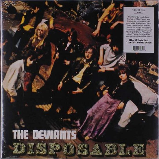 Cover for Deviants · Disposable (LP) [Coloured edition] (2019)