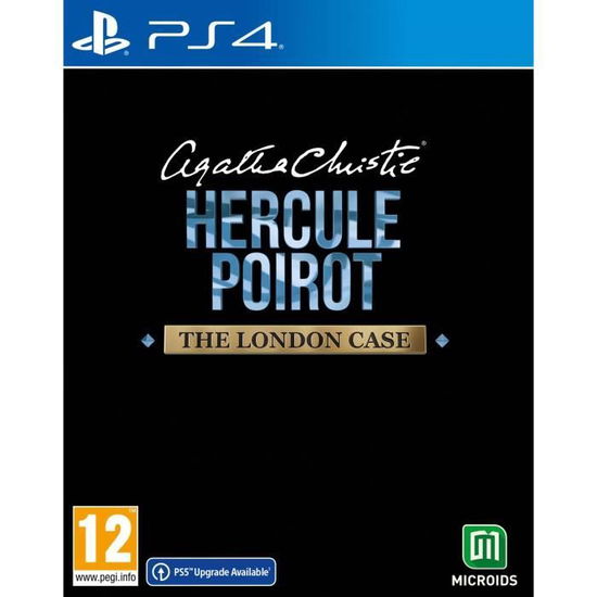 Cover for Microids · Agatha Christie - Hercule Poirot: The London Case (PS4) (2023)