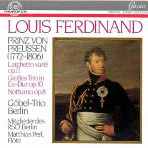 Larghetto Variations / Grobes Trio - Ferdinand / Gobel Trio Berlin - Musik - THOR - 4003913120168 - 1. Mai 1988
