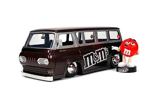 Cover for M&amp;ms · Red &amp; 1965 Ford Econoline - 1:24 (Spielzeug)