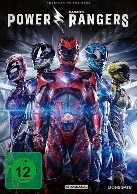 Cover for Power Rangers (DVD) (2017)