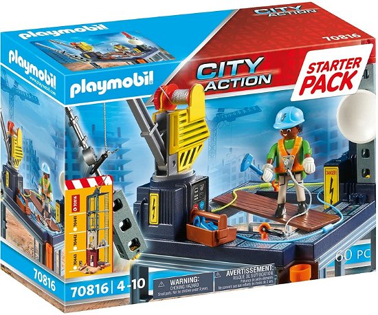 Playmobil Construction Site Starter Pack - Unk - Fanituote - Playmobil - 4008789708168 - 