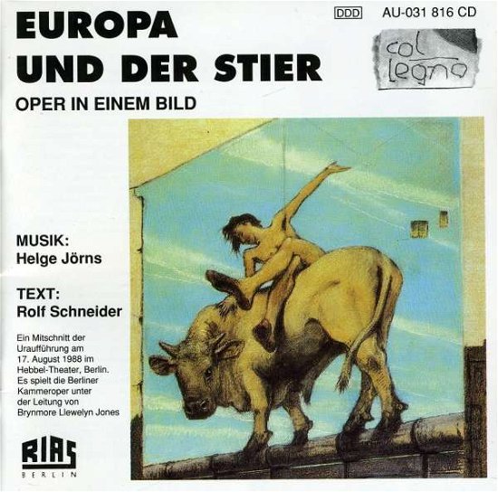 Cover for Berliner Kammeroper / Llewelyn J · Europa Und Der Stier (CD) (2000)