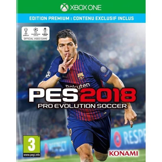 Cover for Xbox One · Pro Evolution Soccer 2018 (XONE) (2019)