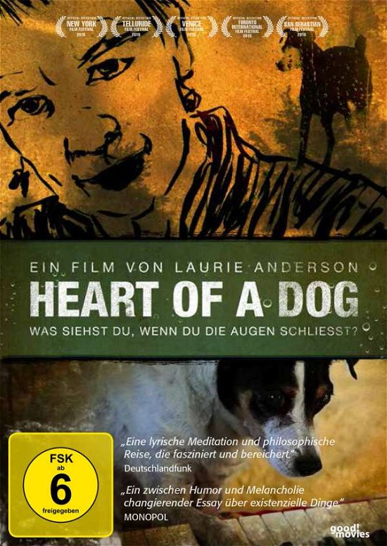 Heart of a Dog - Dokumentation - Film - GOOD MOVIES/ARSENAL - 4015698004168 - 22. juli 2016