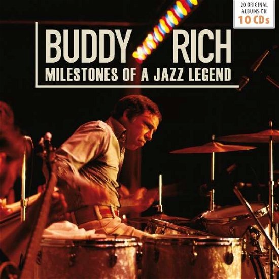 Cover for Rich Buddy · Milestones of a Jazz Legend (CD) (2019)