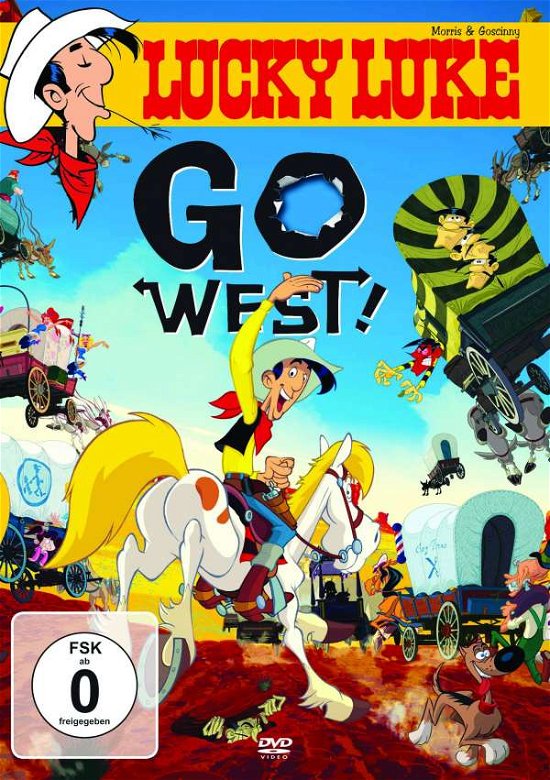 Cover for Lucky Luke · Go West! (Import DE) (DVD)