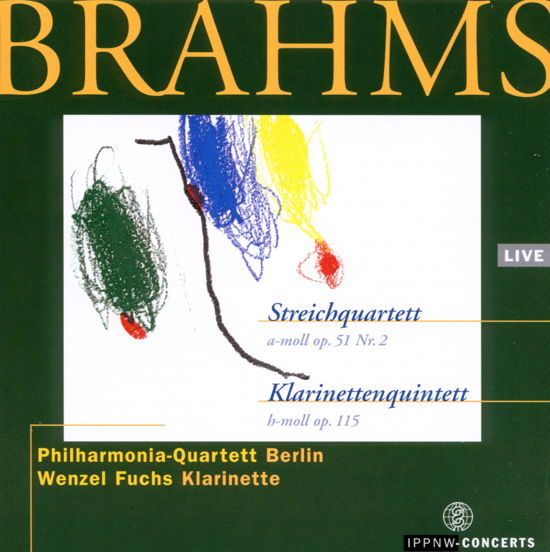 Streichquartett Nr.2 - Johannes Brahms (1833-1897) - Musik - IPPNW-CONCERTOS - 4260221572168 - 16. august 2010