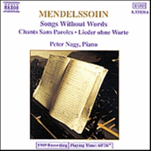 Cover for Peter Nagy · MENDELSSOHN: Songs w. Words 1 (CD) (1991)