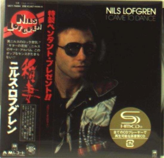 Cover for Nils Lofgren · I Came to Dance (CD) (2014)